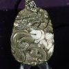 Pyrite dragon pendentif